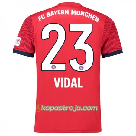 Billiga Fotbollströjor FC Bayern München Vidal 23 Hemma tröja 2018/19 Kortärmad